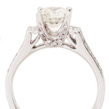 1.22 Carat Round Brilliant Cut Diamond Ring