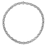 7.50 Carat Total Weight Round Brilliant Cut Diamond Choker Necklace