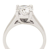 1.58 Carat Round Brilliant Cut Diamond Solitaire Ring