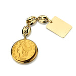 18KT Yellow Gold Twenty Dollar Coin 34MM Pocket Watch