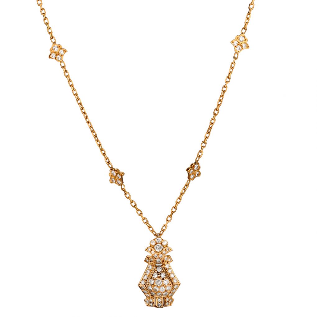 Cartier yellow clearance gold necklace