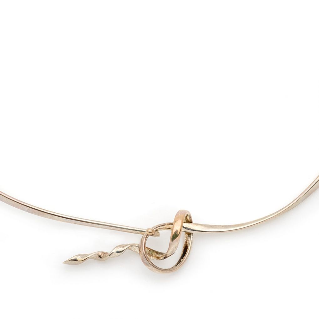 Georg jensen forget sale me knot bangle