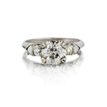 Vintage 1.50 Carat Old-European Cut Diamond Engagement Ring