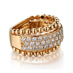 18kt Yellow Gold Diamond Band with 1.65 tw.