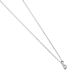 0.55 Carat Round Brilliant Cut Diamond Solitaire Pendant