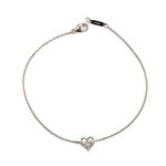 Tiffany & Co. Platinum And Diamond Tiffany Hearts Bracelet