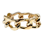 Yellow Gold 20MM Wide Classic Cuban Link Bracelet