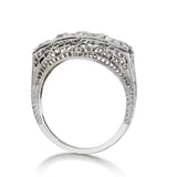 1.50 Carat Total Old-European Cut Diamond Five-Stone Ring