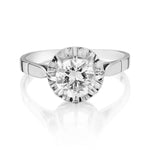 1.20 Carat Old-European Cut French Edwardian Diamond Ring