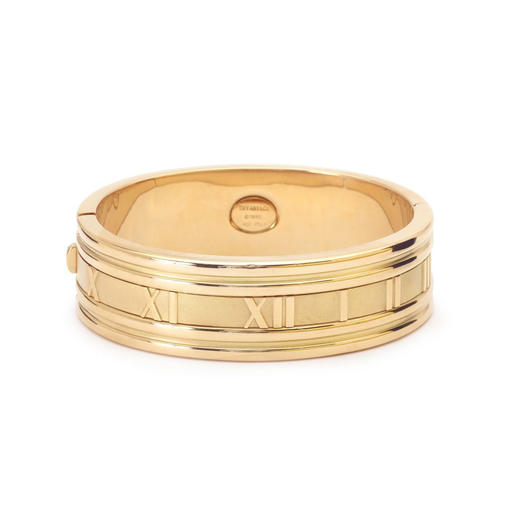 Tiffany atlas deals bangle gold