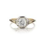 1.25 Carat Old-European Cut Diamond Edwardian-Era Solitaire Ring