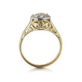 1.25 Carat Old-European Cut Diamond Edwardian-Era Solitaire Ring