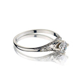 0.65 Old-European Cut Diamond Solitaire Engagement Ring