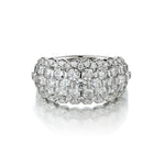 2.04 Carat Total Round Brilliant Cut Diamond WG Band