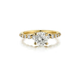 1.25 Carat Round Brilliant Cut Diamond Ring