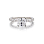 GIA 1.52 Carat Cushion Cut Diamond Engagement Ring