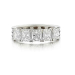 2.15 Carat Total Weight Radiant Cut Diamond WG Ring