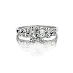 1.55 Carat Old-European Cut Diamond Mid-Century Engagement Ring