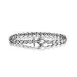 1.15 Carat Total Weight Round Brilliant Cut Diamond Bracelet