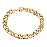 Unisex 18kt Yellow Gold Bracelet. Weight 42.25 grams