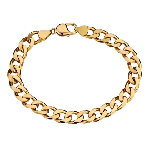 Unisex 18kt Yellow Gold Bracelet. Weight 42.25 grams