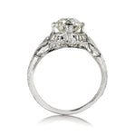 1.70 Carat Old-European Cut Diamond Engagement WGnRing