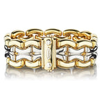 Chimento 18KT White Gold And Yellow Gold Reversible Bracelet