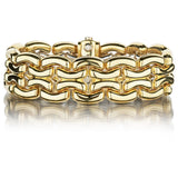 Chimento 18KT White Gold And Yellow Gold Reversible Bracelet