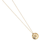 Chimento 18KT Yellow Gold And Diamond Circular Pendant