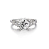 1.80 Carat Round Brilliant Cut Diamond 18KT WG Ring