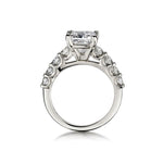 2.01 Carat Princess Cut Diamond Platinum Engagement Ring