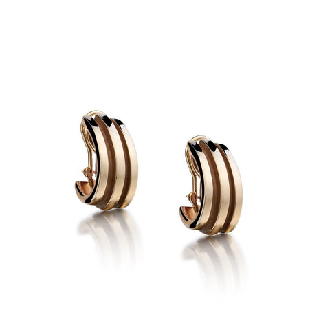 Tiffany & Co. 18KT Yellow Gold Atlas Hoop Earrings