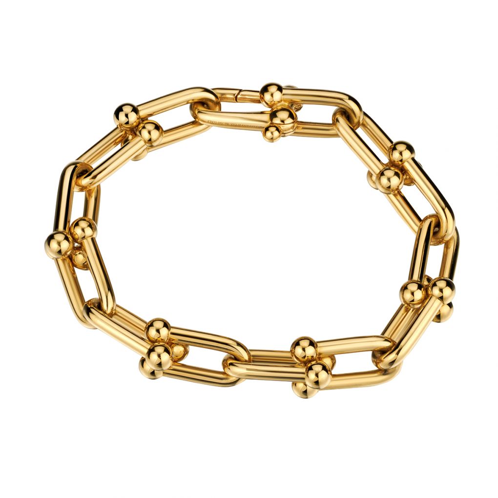Tiffany Hardwear Large Link Bracelet in Yellow Gold