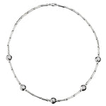 1.75 Carat Total Weight Round Brilliant Cut Diamond Necklace