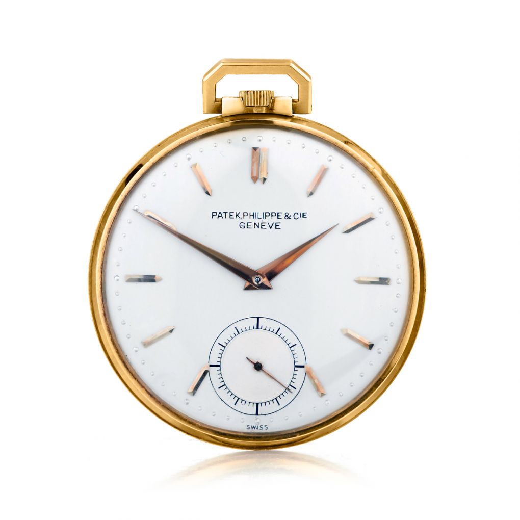 PATEK Phillipe Art Deco Ultra SlimPocket watch. Van Rijk