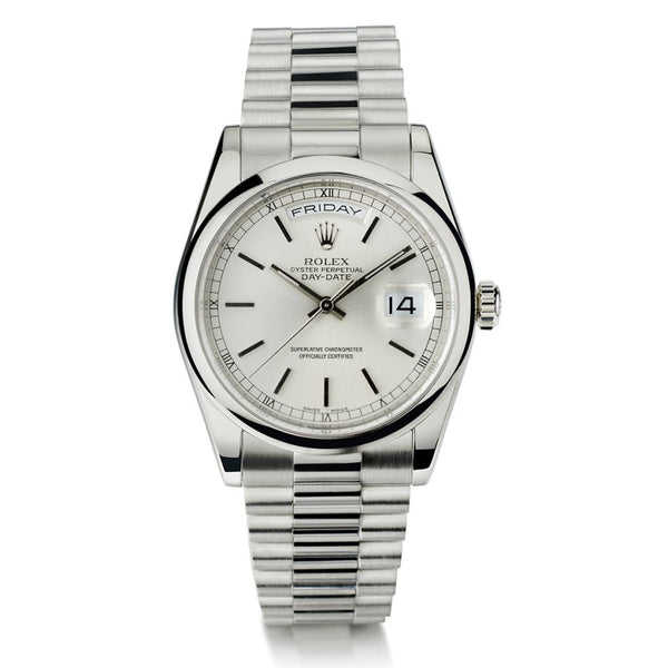 Platinum president sales datejust rolex