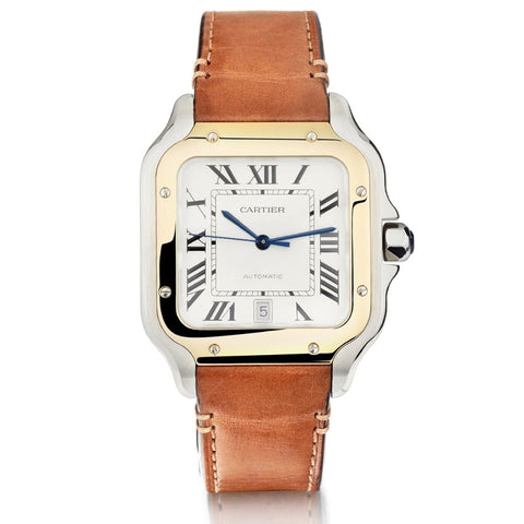 Cartier Santos De Cartier Large Model Two-Tone 40MM Watch – Van Rijk