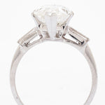 5.90 Carat Marquise Cut Diamond Ring With Sidestones