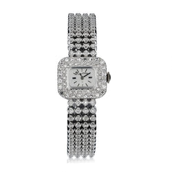 Lucien Picard 3.20 Carat Total Round Brilliant Cut Diamond Watch