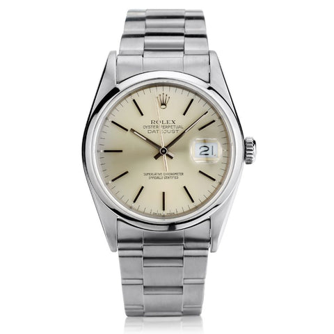 ROLEX OYSTER PERPETUAL DATEJUST STAINLESS STEEL Ref 16200