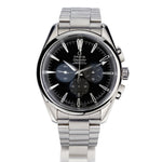 Omega Aqua Terra Chronograph Seamaster Black Dial Watch