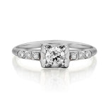 Ladies Vintage 18kt White Gold Diamond Ring.  0.32 ct.