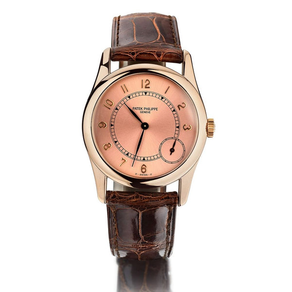 Patek rose gold on sale calatrava