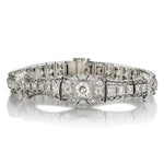 7.50 Carat Total Weight Old-European Cut Diamond Bracelet