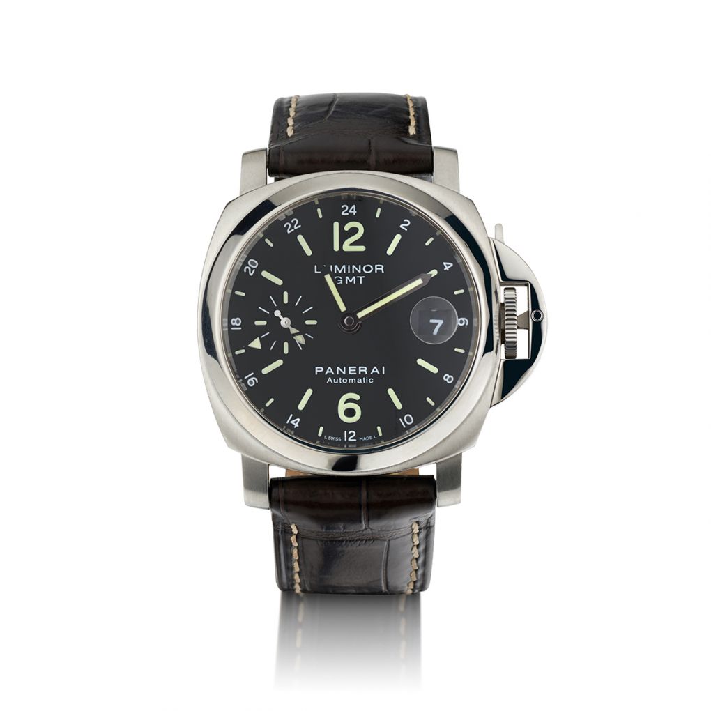 Panerai Luminor GMT Stainless Steel 40MM Automatic Watch Van Rijk