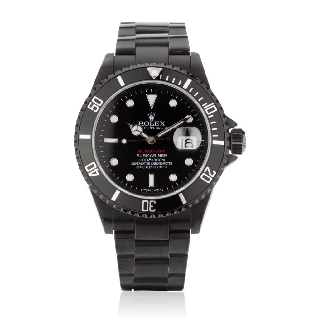 Rolex oyster perpetual submariner on sale black