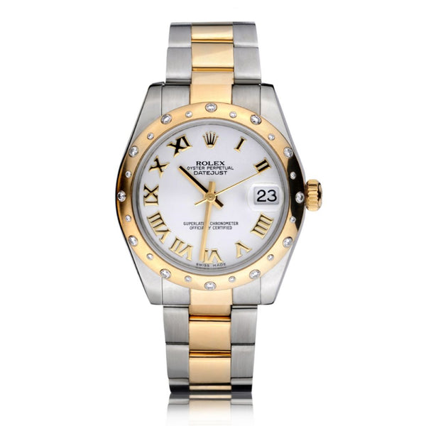 Rolex Oyster Perpetual Datejust Yellow Gold Diamond 31MM Watch – Van Rijk