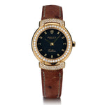 Rolex 18KT Yellow Gold Ladies Cellini Custom Diamond Watch