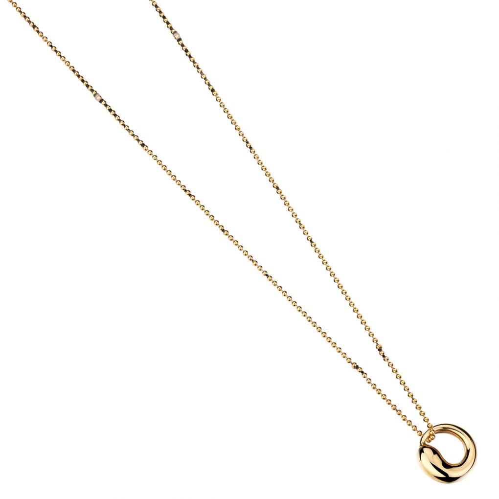 Tiffany & Co. Elsa Peretti Eternal Circle Yellow Gold Necklace – Van Rijk