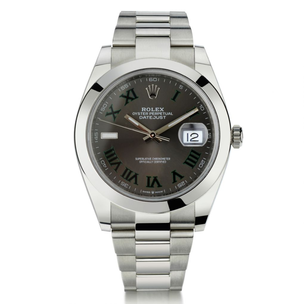 Rolex Datejust ref. 126334 Wimbledon Dial Jubilee bracelet - Full Set –  Debonar Watches Sp. z o.o
